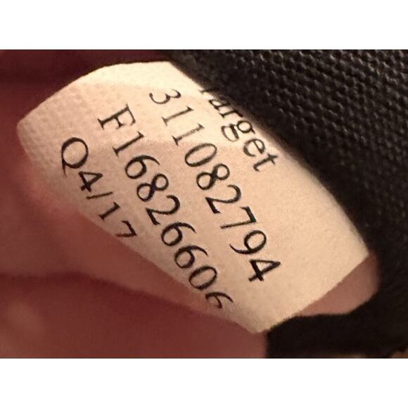 Who What Wear Polka Dot Flowy Belted Flutter Sleeve Midi Dress Sz M Black White - Picture 14 of 14